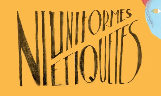 Imatge de la campanya "Ni uniformes ni etiquetes" de la Fundació Akwaba