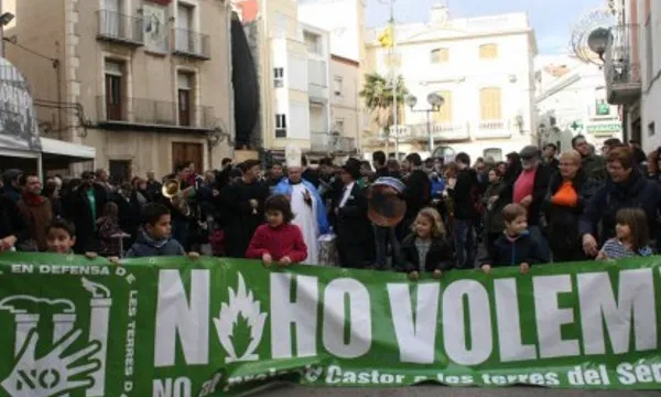 Manifestacions contra el projecte Castor