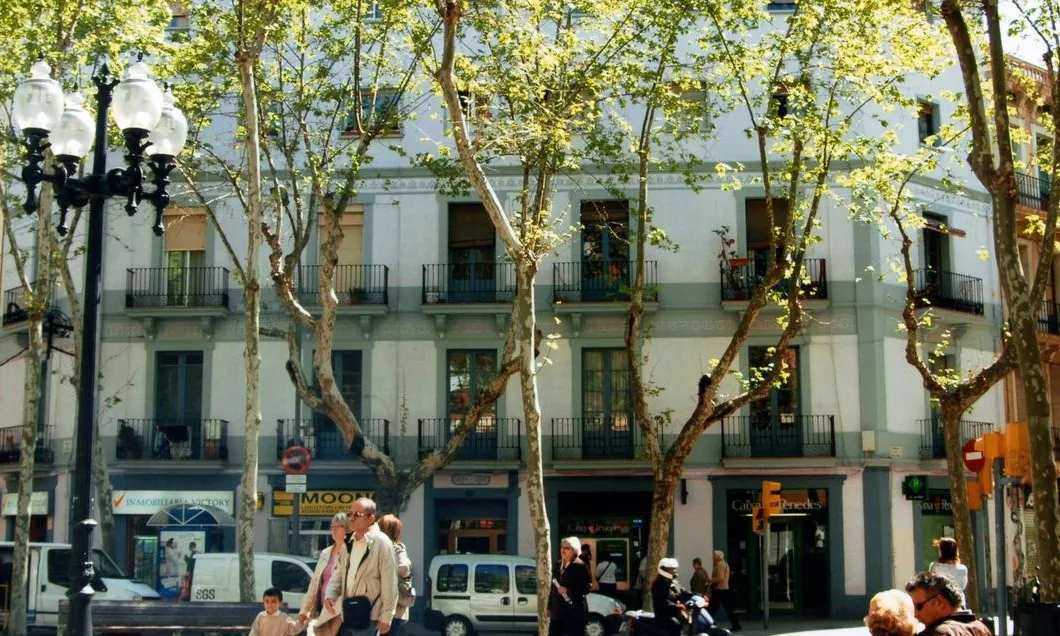 Imatge d'un edifici de pisos de Barcelona