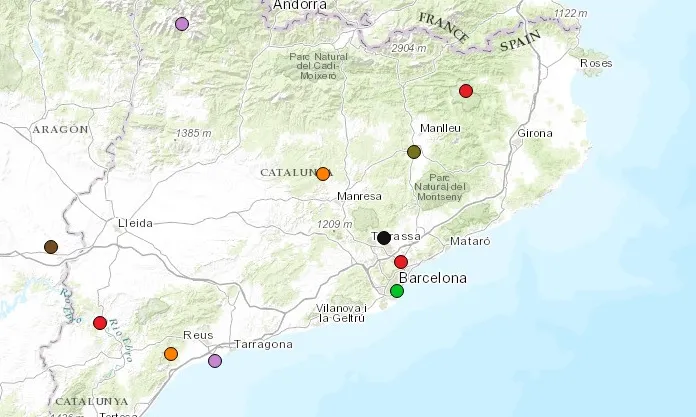 Conflictes socioambientals a Catalunya.