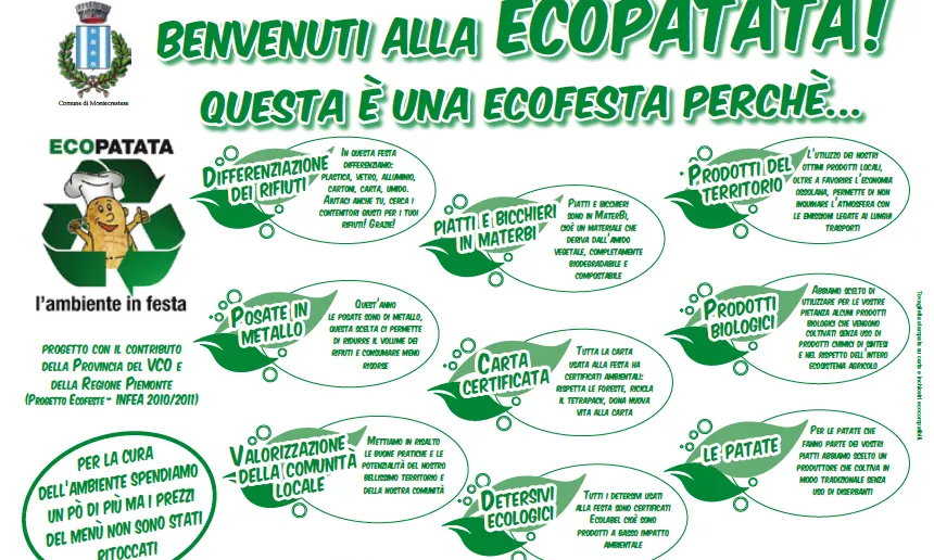 És important comunicar a totes les persones participants la voluntat de ser una EcoFesta i explicar les accions que s'han pres 