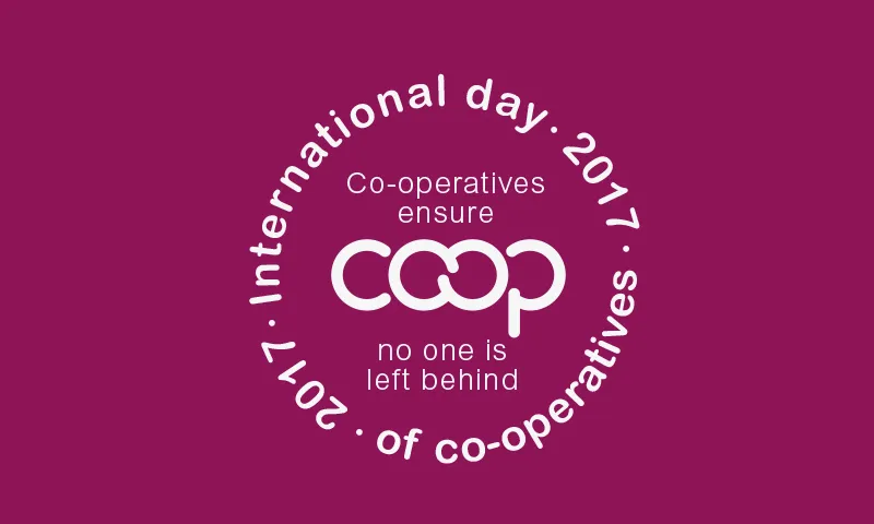 Logo del Dia Internacional de les Cooperatives 2017