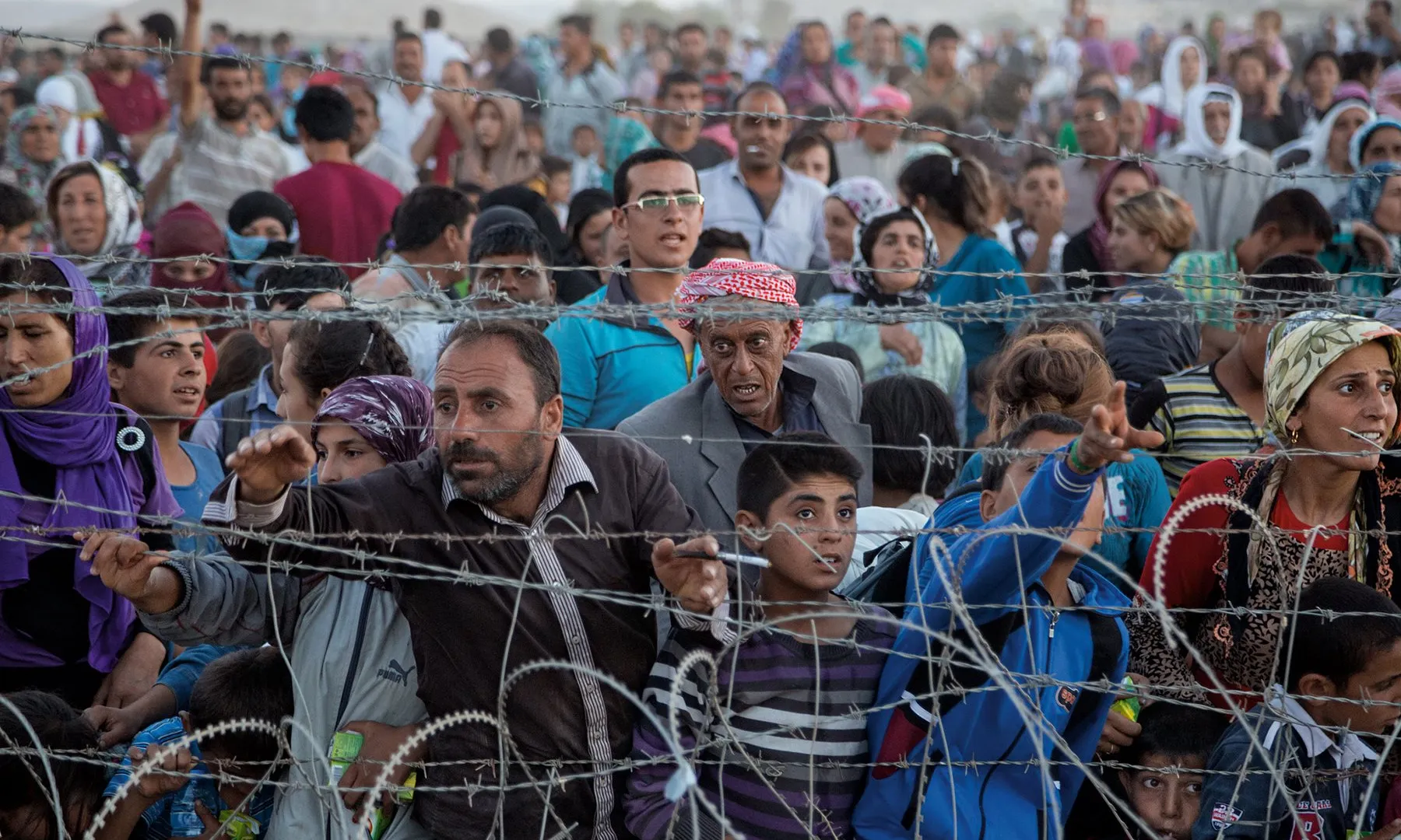 Milions de persones sirianes fugen de la guerra de Síria buscant un país que els aculli com a persones refugiades