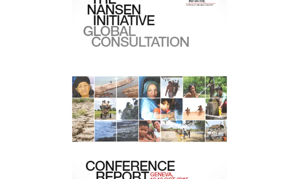 La iniciativa Nansen busca dotar de protecció  legal les persones refugiades per causes climàtiques