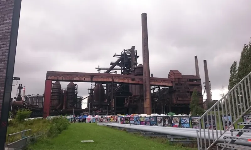 Antiga fàbrica de gas d'Ostrava que acollirà l'Aplec Internacional.