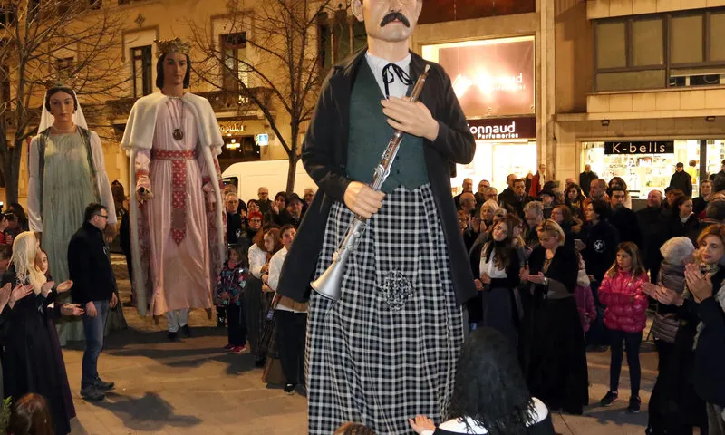 Gegant Pep Ventura de Figueres.
