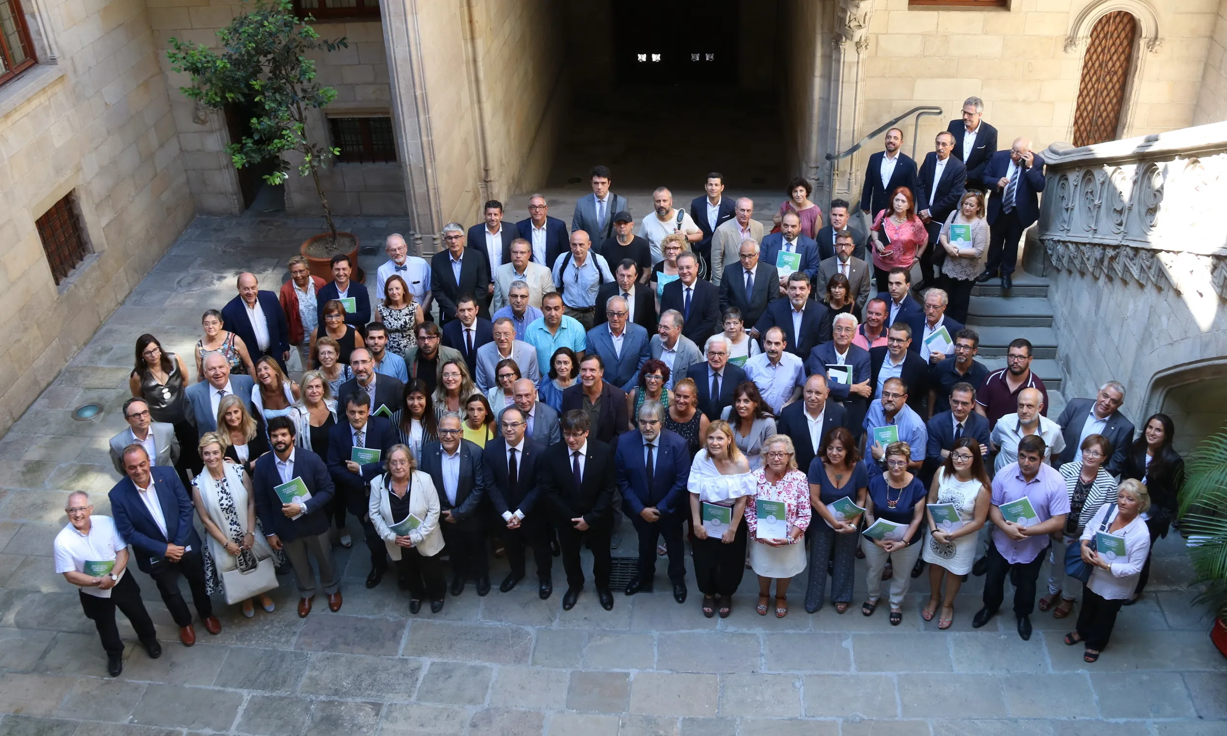 La Taula del Tercer Sector al Palau de la Generalitat