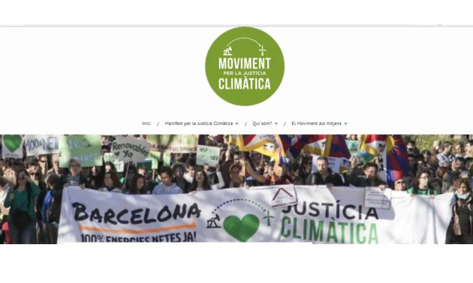 El moviment per la Justícia Climàtic ha expressat la seva valoració de la llei