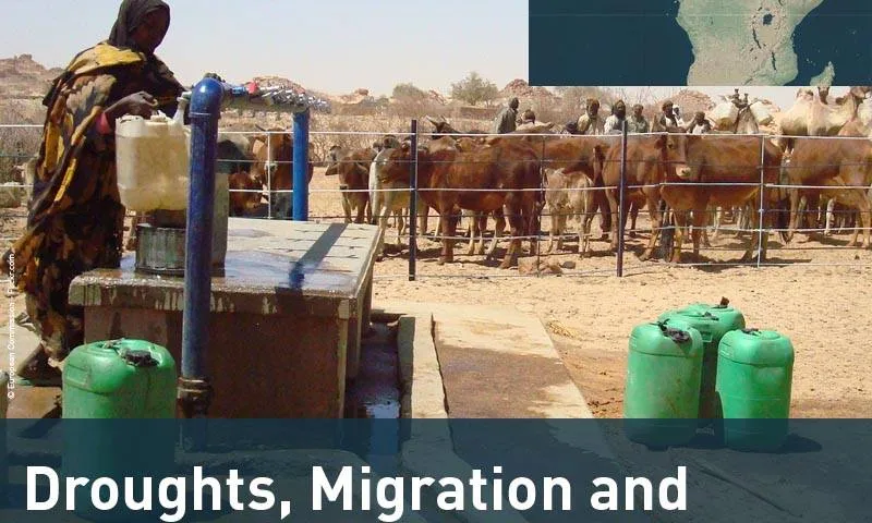 El conflicte al Darfur relacionat amb la sequera