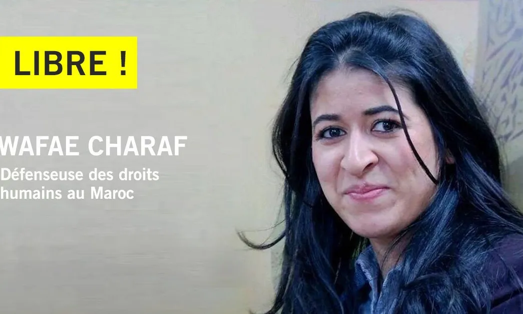 Wafae Charaf, activista marroquina pels drets humans