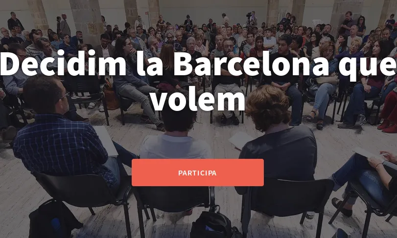 Plataforma de participació de Barcelona