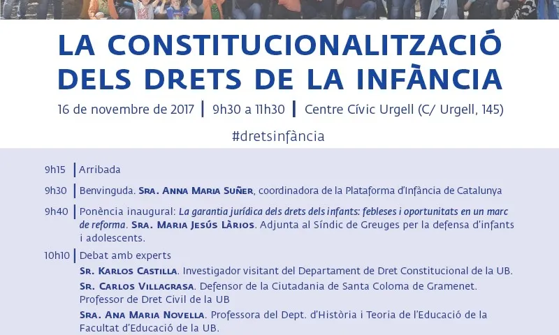 'La Constitucionalització dels drets de la infància'