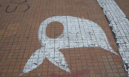 Detall a la plaza de las Madres de Mayo (Buenos Aires, Argentina)
