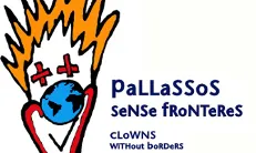 Logo de Pallassos Sense Fronteres. 