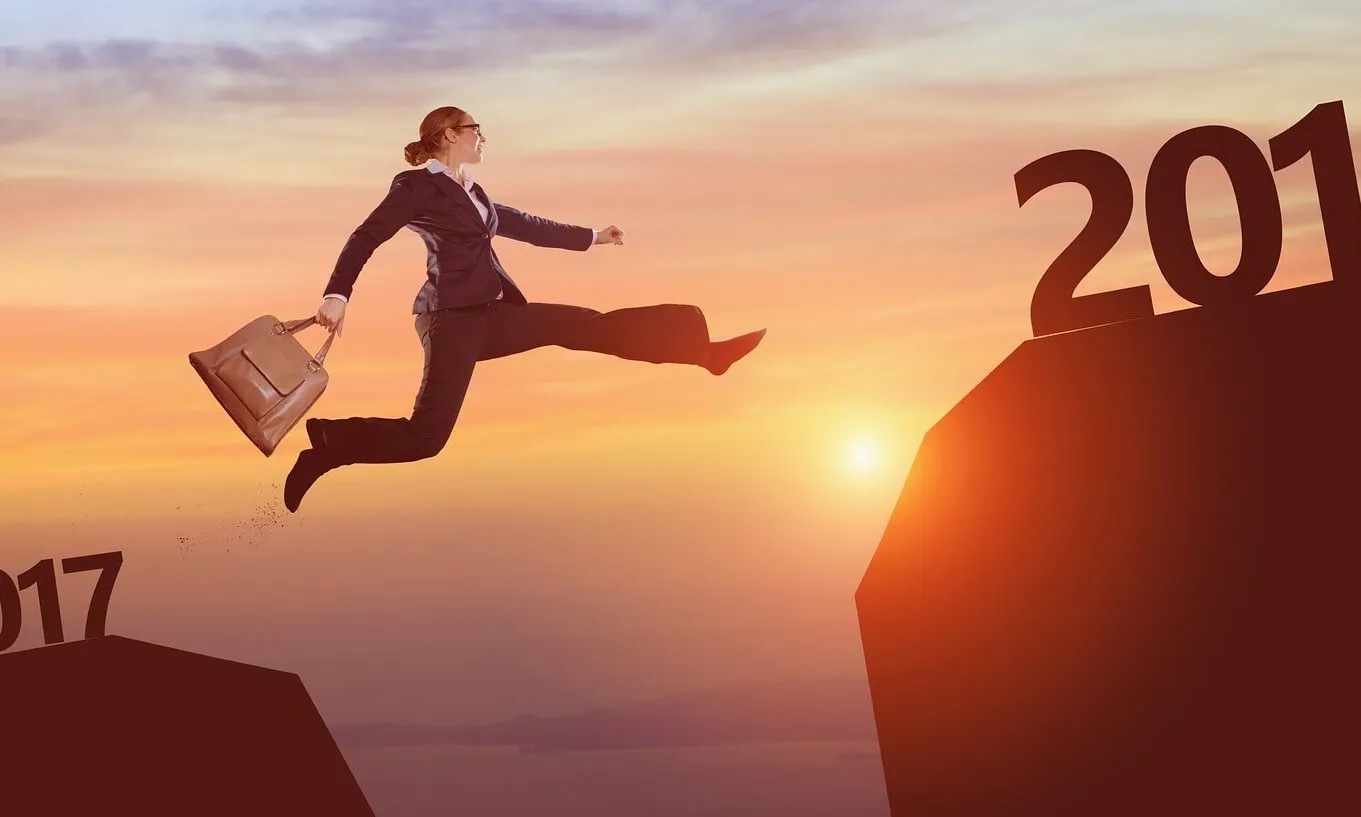 Passant de 2017 a 2018