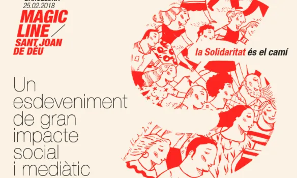 Cartell de la Magic Line Barcelona 2018