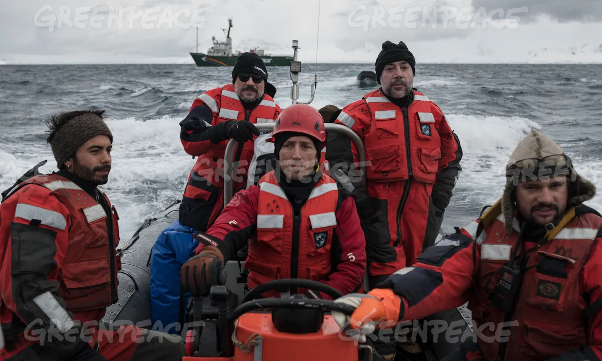 Els actors se sumen a la demanda de l'entitat per la protecció de l'oceà antàrtic 