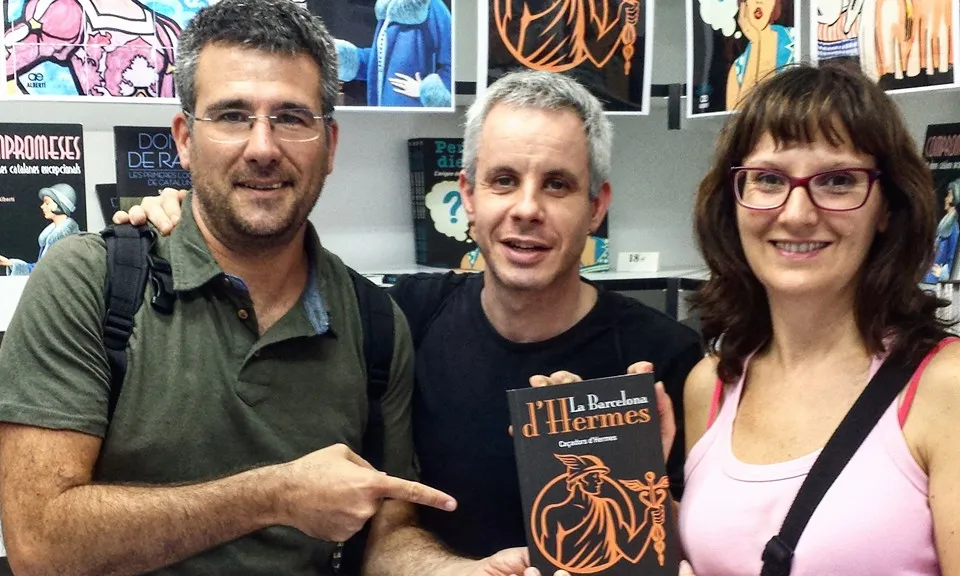 El llibre 'La Barcelona d'Hermes' proposa recorreguts culturals per la ciutat amb Hermes com a element comú.