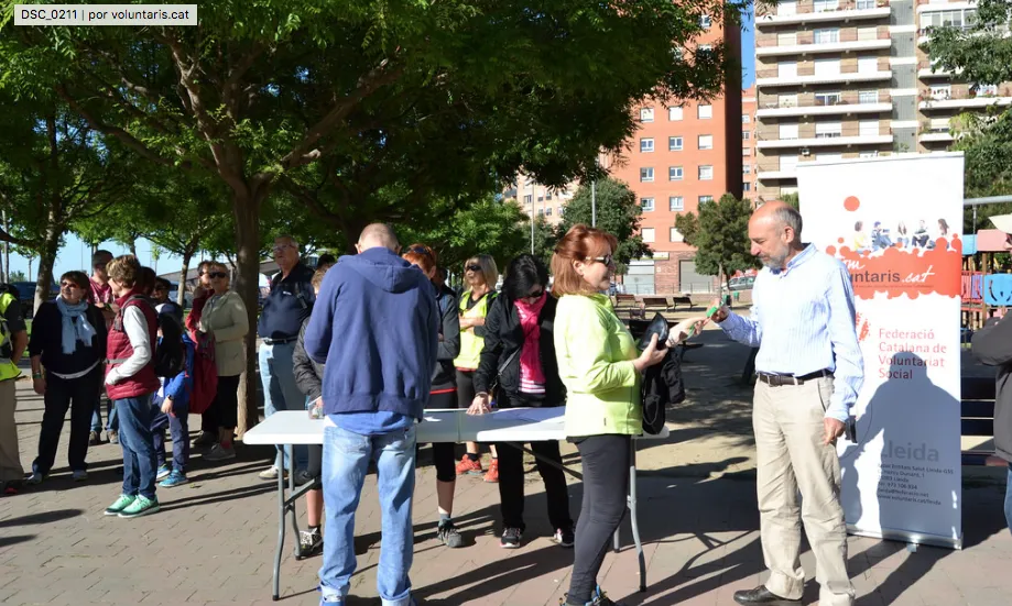 Les inscripcions es poden fer el mateix 15 d'abril a les 8:15h o prèviament de manera online.