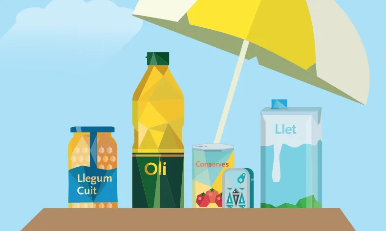 Imatge gràfica de la campanya.