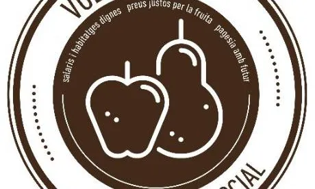 Logotip de la campanya Fruita amb Justícia Social.