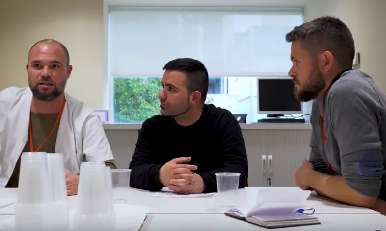 Protagonistes que apareixen en el documental.