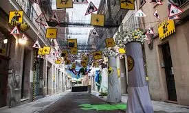 Decorats del carrer Perill l'any 2015