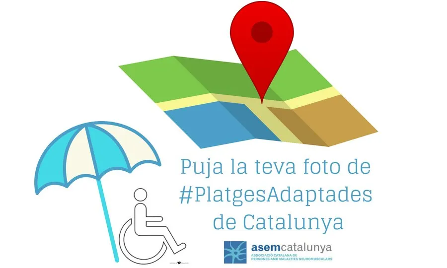 ASEM Catalunya fa una crida per elaborar un mapa visual sobre platges adaptades