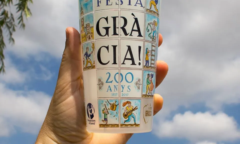El got reutilitzable de la Festa Major de Gràcia