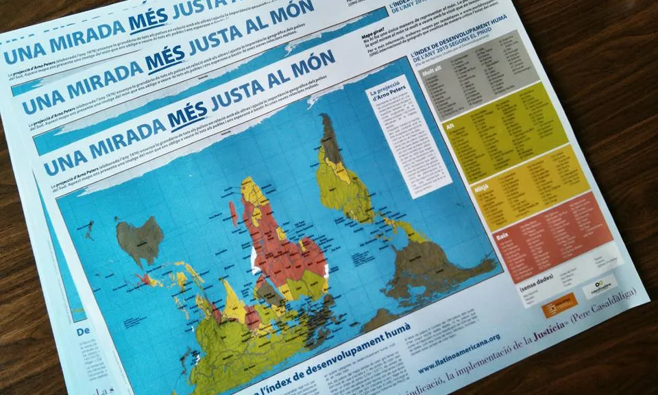 Mapes elaborats per una mirada més justa del món.