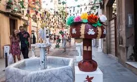 Decorats de la Festa Major de Gràcia de Perill el 2016