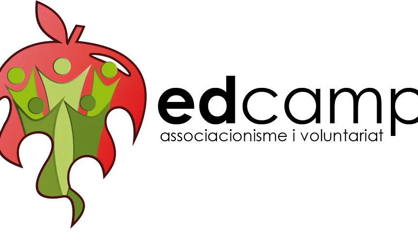 Logotip Edcamp associacionisme i voluntariat