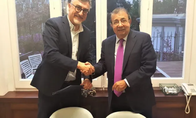 Els presidents d'ambdues entitats