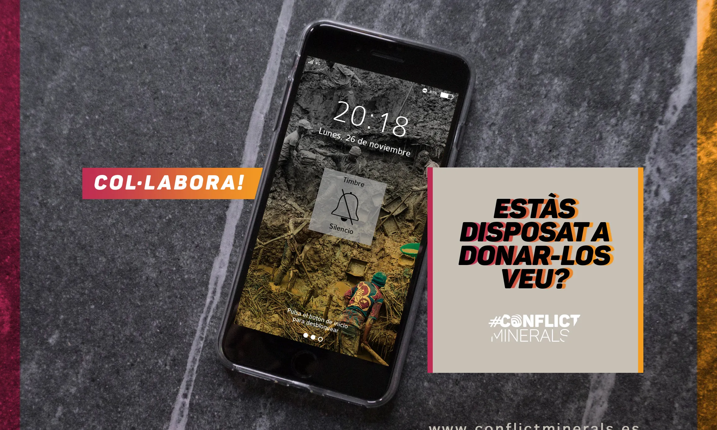 Crida de Justícia i Pau per donar suport a '#ConflictMinerals'