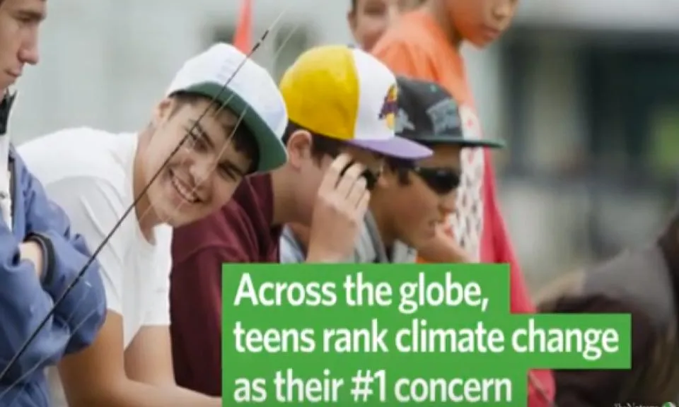 Per a The Nature Conservancy els i les adolescents jugaran un paper important per la defensa del medi ambient el 2019