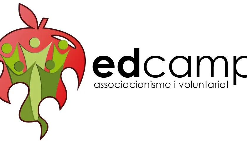 Logotip Edcamp associacionisme i voluntariat