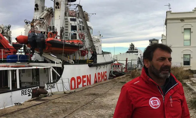 Bloqueig del Govern a Open Arms al Port de Barcelona
