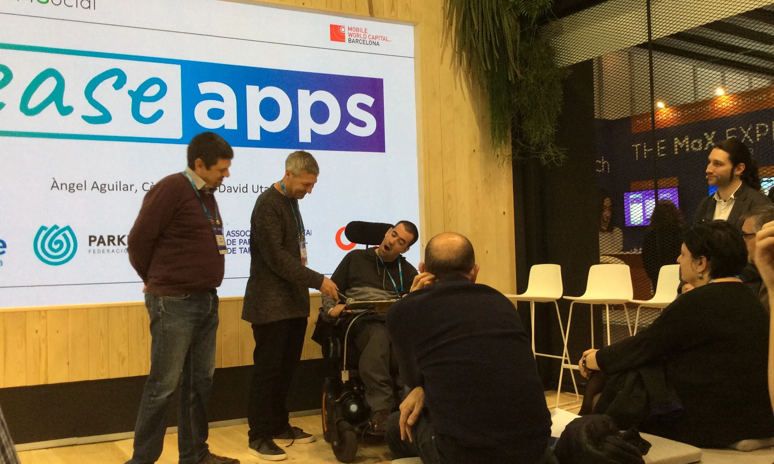 La Fundació ASPACE i la FEPCCAT presenten tres aplicacions per millorar la qualitat de vida de persones amb paràlisi cerebral.
