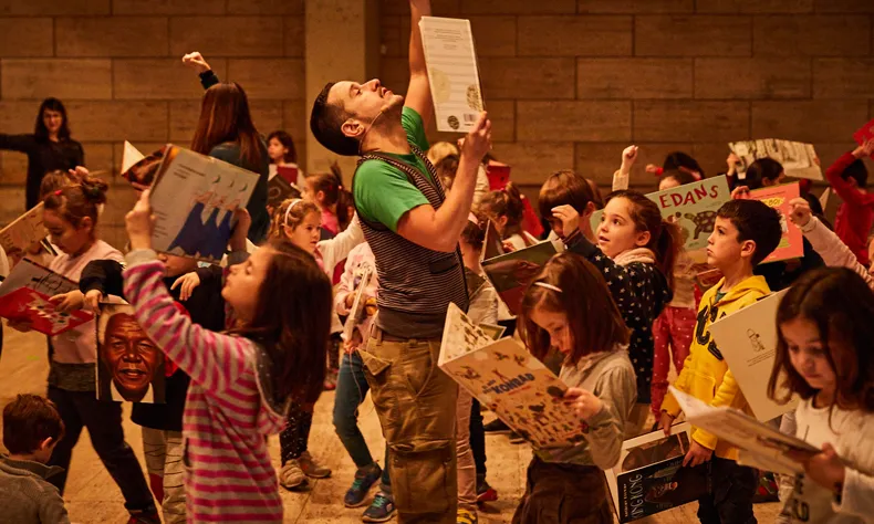 Funció infantil de 'Balla'm un llibre'.