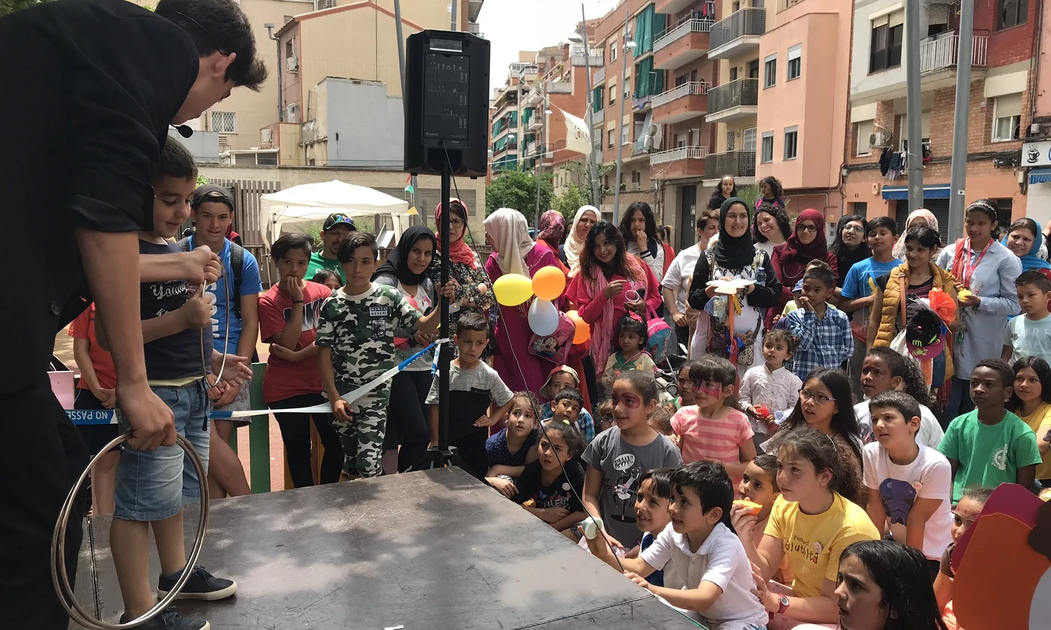 A l’escenari també hi haurà actuacions d’alguns infants dels projectes de la fundació. Font: Fundació Salut Alta.