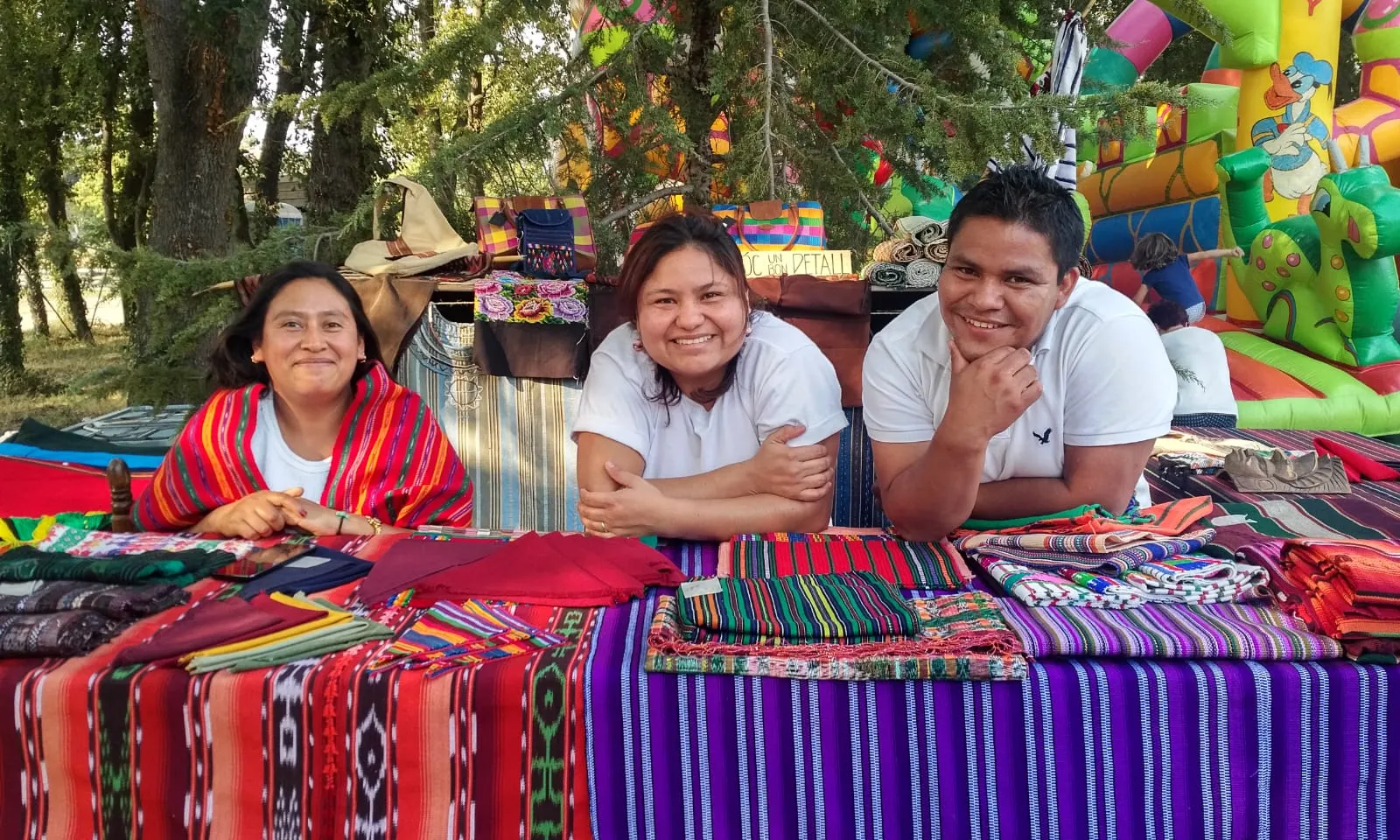 Les persones que participen en aquest projecte són bolivianes