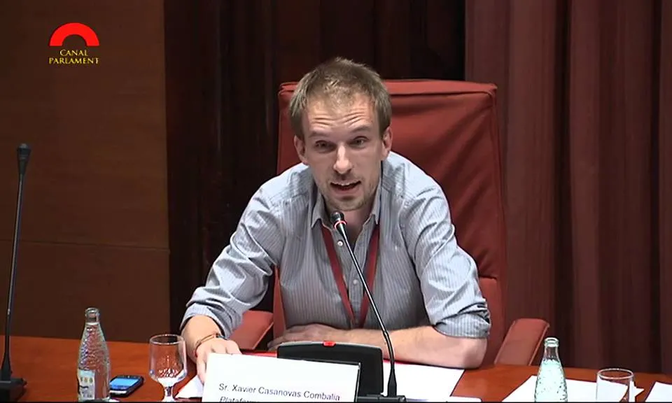 Casanovas considera que la situació d'enrocament polític dificulta que es puguin tirar endavant les mesures proposades per la Plataforma. Font: Plataforma per una fiscalitat justa.