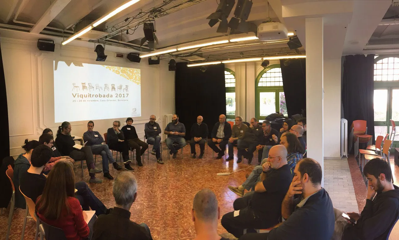 Viquitrobada 2017 celebrada a Barcelona