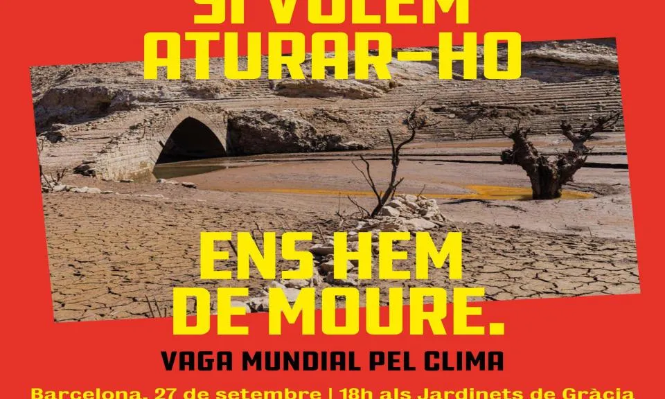 Durant tota la setmana estan previstes accions, i divendres 27 Fridays for Future convoca a persones joves i adultes a manifestar-se.