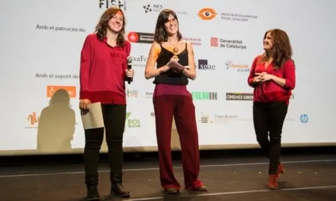 Adriana Pérez i Marta Muga, directores del Festival Inclús.