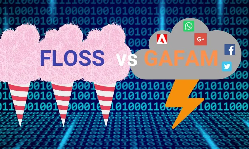Campanya Passa't al floss no siguis gafam