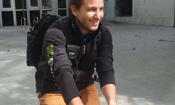 Benjamí Aguilar, Secretari de l'Associació Granollers Pedala, i membre de l'equip tècnic de l'entitat.