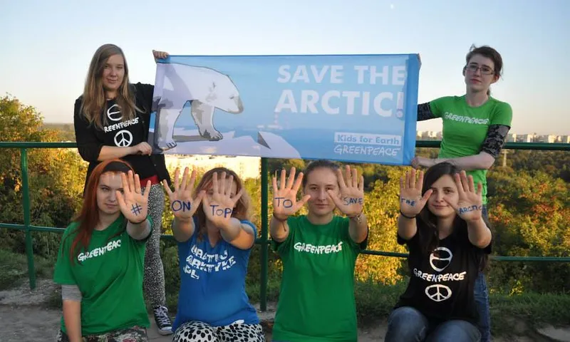 Fotografia d'unes manifestants. Imatge de Greenpeace Polska. Llicència d'ús CC BY-ND 2.0