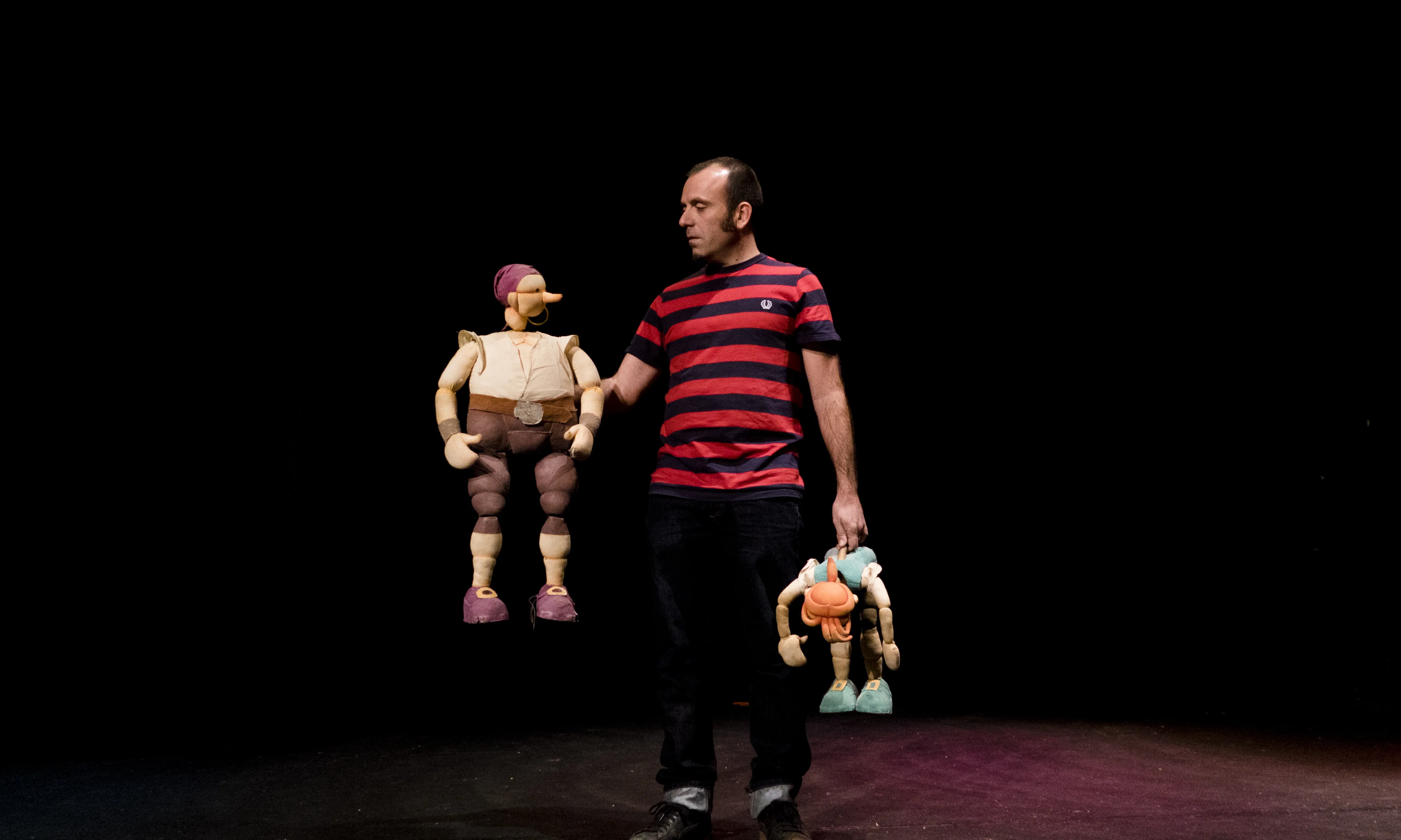 El gerent del Centre de Titelles de Lleida, Oriol Ferre.
