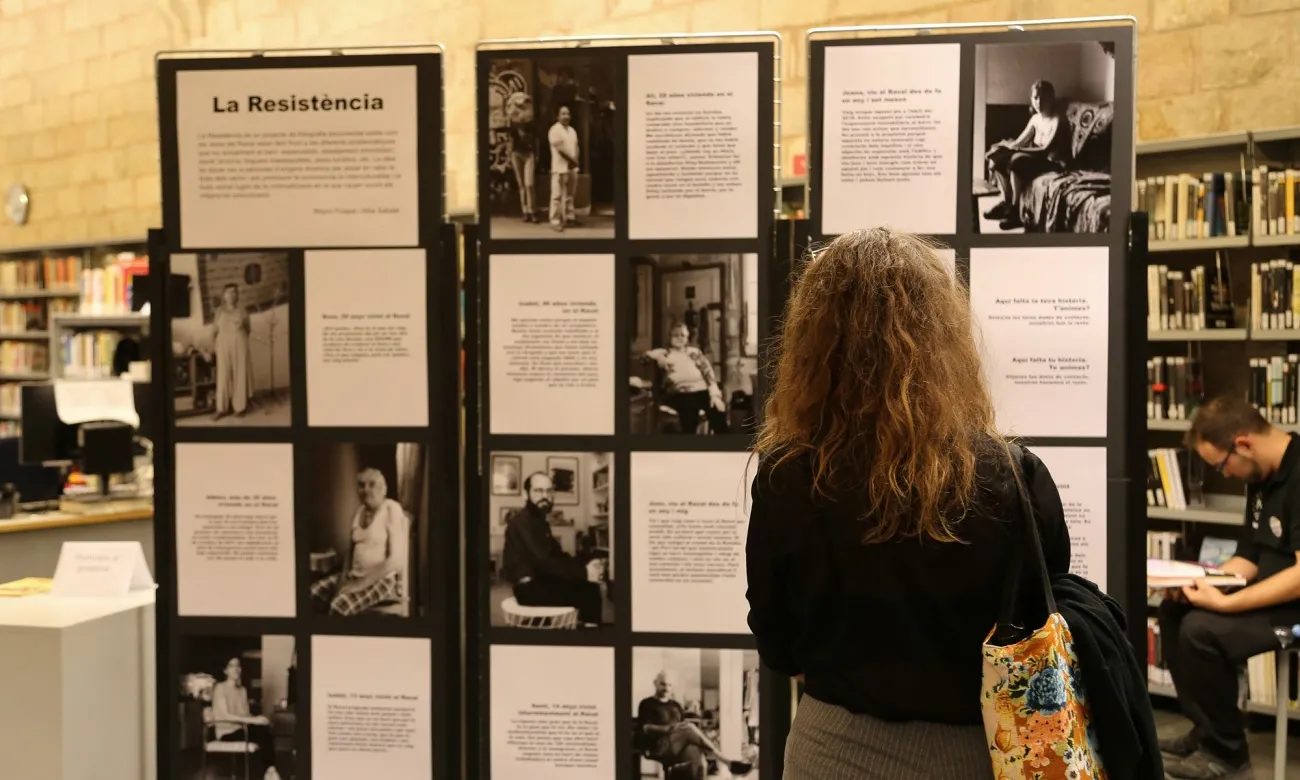 Exposició que va tenir lloc al Festival Ravals 2019